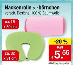 Zimmermann Nackenrolle o. -hörnchen Angebot