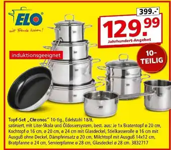 Segmüller Elo topf-set „chronos“ 10-tlg Angebot