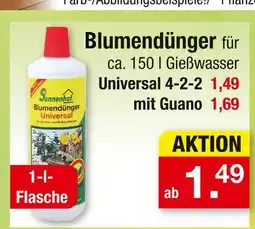 Zimmermann Sonnenhof blumendünger universal Angebot