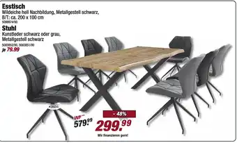 Poco Esstisch oder stuhl Angebot