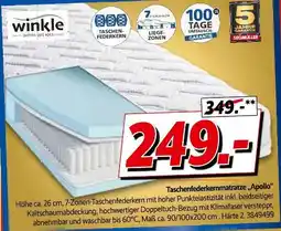 Segmüller Winkle taschenfederkernmatratze „apollo“ Angebot