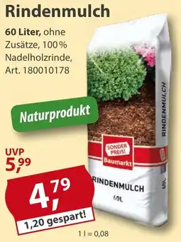 Sonderpreis Baumarkt Rindenmulch Angebot