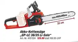 toom Baumarkt Akku-kettensäge „gp-lc 36/35 li-solo“ Angebot