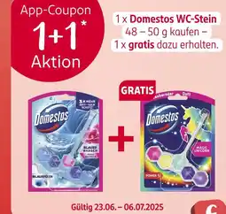 Rossmann Domestos app-coupon Angebot
