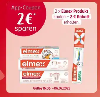 Rossmann Elmex app-coupon Angebot