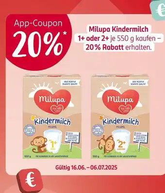 Rossmann App-coupon Angebot
