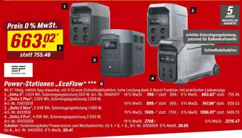 toom Baumarkt Ecoflow power-stationen „ecoflow“ Angebot
