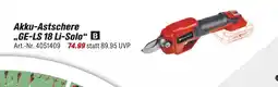 toom Baumarkt Akku-astschere „ge-ls 18 li-solo“ Angebot