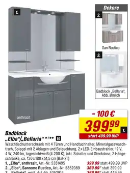 toom Baumarkt Elba badblock elba/bellaria Angebot