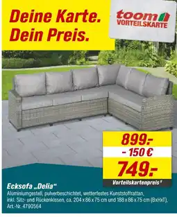 toom Baumarkt Toom ecksofa delia Angebot