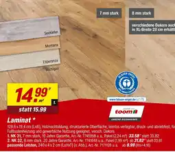 toom Baumarkt Toom laminat Angebot