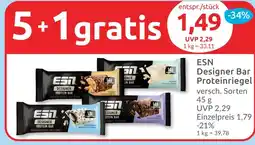 Budni Esn designer bar proteinriegel Angebot