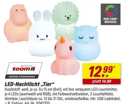 toom Baumarkt Toom led-nachtlicht „tier“ Angebot