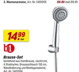 toom Baumarkt B1 brause-set Angebot
