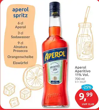 Budni Aperol aperol aperitivo Angebot
