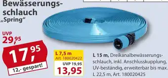 Sonderpreis Baumarkt Bewässerungsschlauch ,,Spring" Angebot