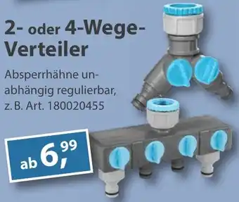 Sonderpreis Baumarkt 2 oder 4-Wege Verteiler Angebot