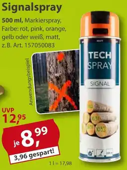 Sonderpreis Baumarkt Signalspray Angebot