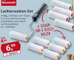 Sonderpreis Baumarkt Lackierwalzen-Set Angebot
