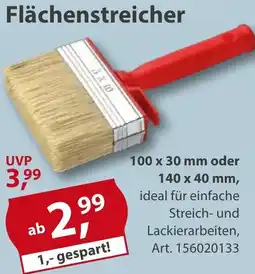 Sonderpreis Baumarkt Flächenstreicher Angebot