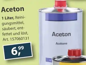 Sonderpreis Baumarkt Aceton Angebot