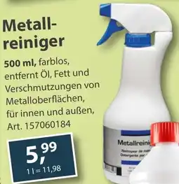 Sonderpreis Baumarkt Metallreiniger Angebot