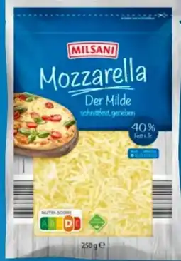 Aldi Süd Milsani Mozzarella Angebot