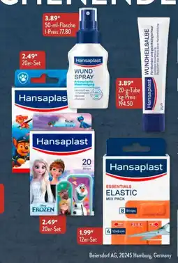 Aldi Süd Hansaplast Pflaster Angebot