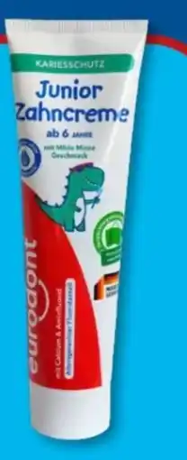 Aldi Süd Eurodont Junior Zahncreme Angebot