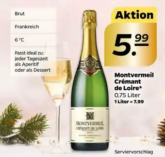 NETTO Montvermeil crémant de loire Angebot