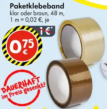 TEDi Paketklebeband Angebot