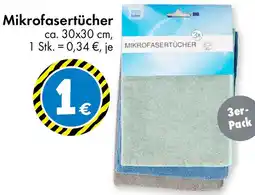 TEDi Mikrofasertücher Angebot