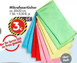 TEDi Mikrofasertücher Angebot
