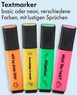 TEDi Textmarker Angebot