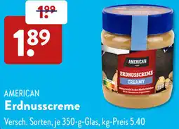 Aldi Süd AMERICAN Erdnusscreme Angebot