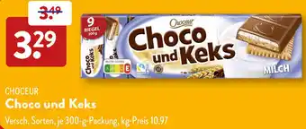Aldi Süd CHOCEUR Choco und Keks Angebot
