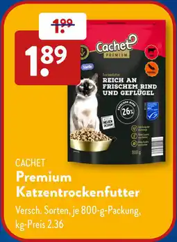 Aldi Süd CACHET Premium Katzentrockenfutter Angebot
