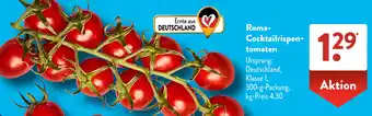 Aldi Süd Roma Cocktailrispentomaten Angebot