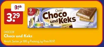 Aldi Süd CHOCEUR Choco und Keks Angebot