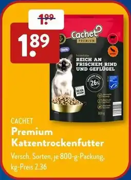 Aldi Süd CACHET Premium Katzentrockenfutter Angebot