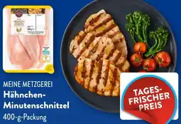 Aldi Süd MEINE METZGEREI Hähnchen Minutenschnitzel Angebot