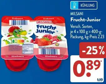Aldi Süd MILSANI Frucht-Junior Angebot