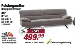 Poco Polstergarnitur 3er Angebot