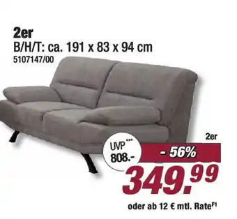 Poco Polstergarnitur 2er Angebot