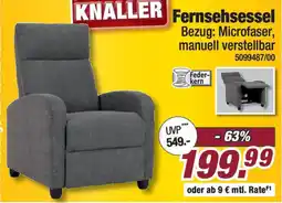 Poco Fernsehsessel Angebot