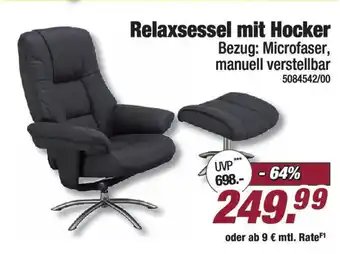 Poco Relaxsessel mit Hocker Angebot