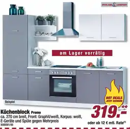 Poco STOLARZ L LEMPERT Küchenblock Promo Angebot