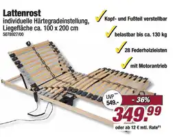 Poco Lattenrost Angebot