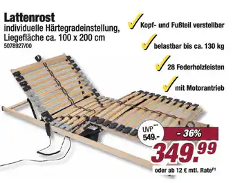 Poco Lattenrost Angebot