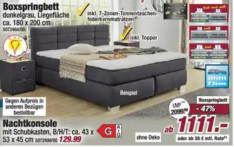 Poco Boxspringbett Angebot